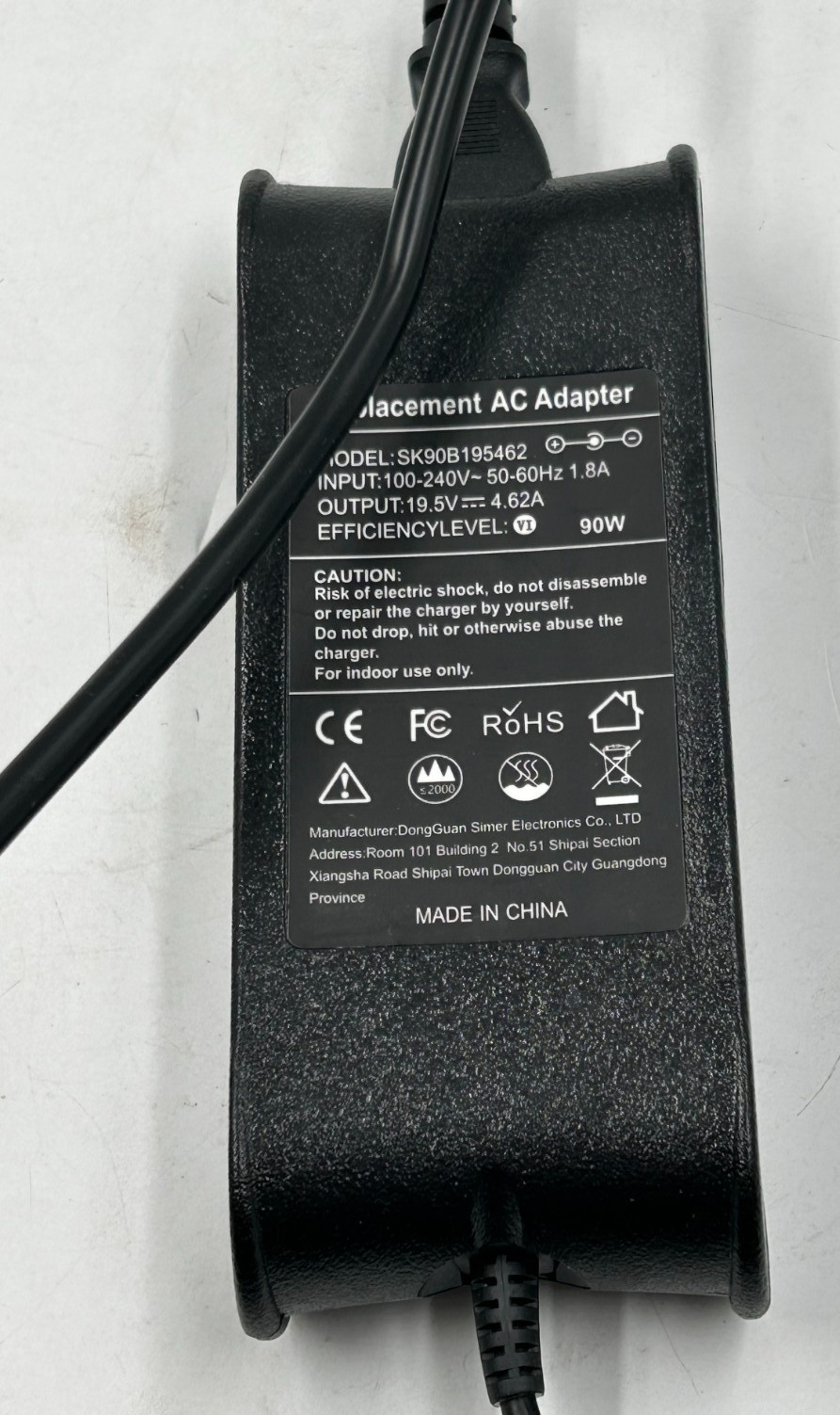 IBATTS SK90B195462 Replacement AC Adapter Power for HP 19.5V 4.62A