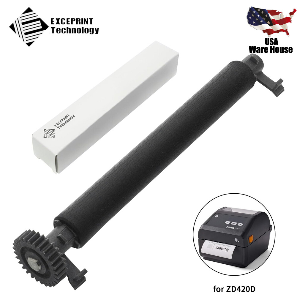 ✅ P1080383-413 Transfer Kit Platen Roller for Zebra ZD420D ZD620D Printer USA ✅
