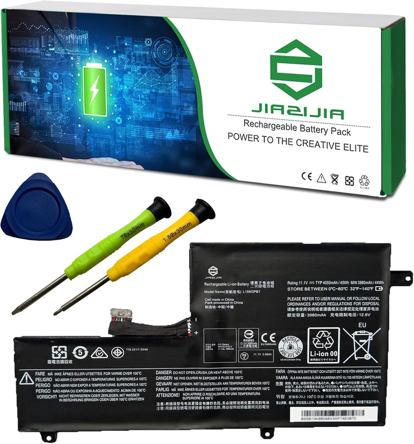 L15M3PB1 L15L3PB1 Laptop Battery Replacement for Lenovo Chromebook C330