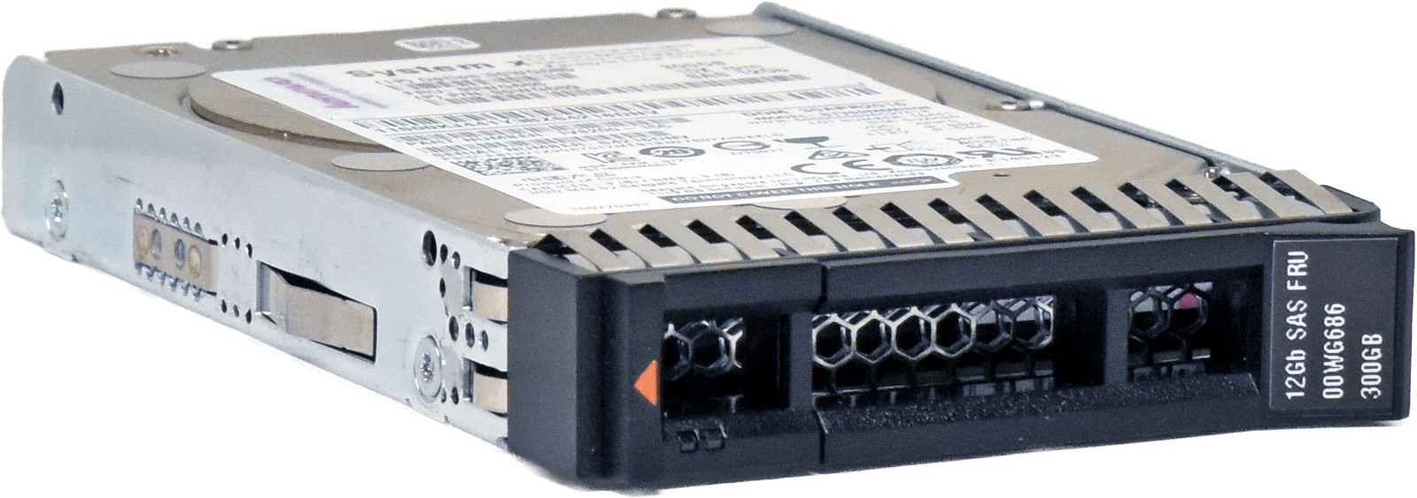 IBM Lenovo 300GB 2.5” 10K 12G SAS HDD 00WG686 +Caddy