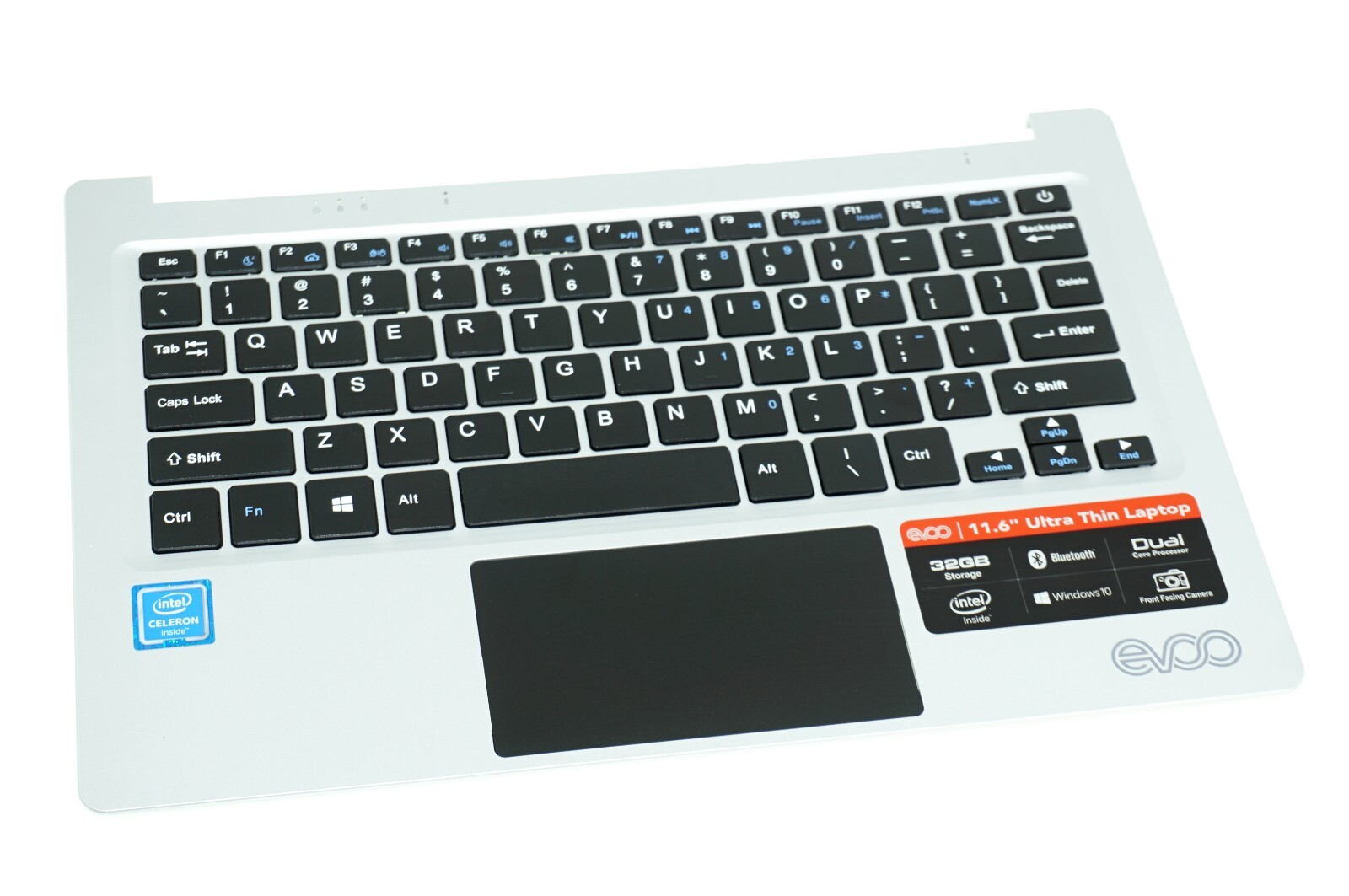 CM1177-CK GENUINE EVOO TOP COVER W KEYBOARD GREY EV-CH-116-1 (GRD A)(DF21)
