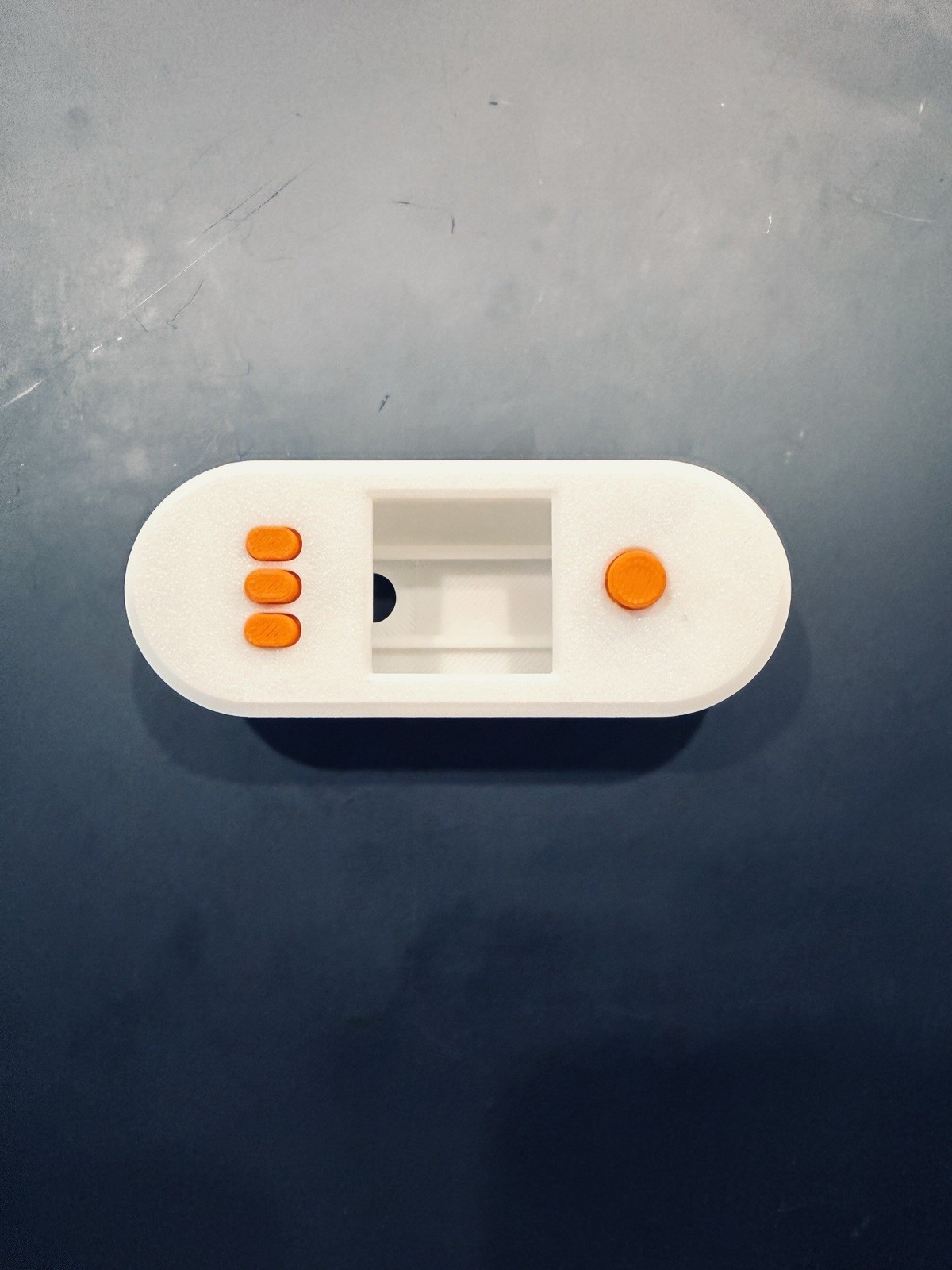 SeedSigner Raspberry Pi Zero Case Orange Pill Mini TPU Buttons 3D Printed