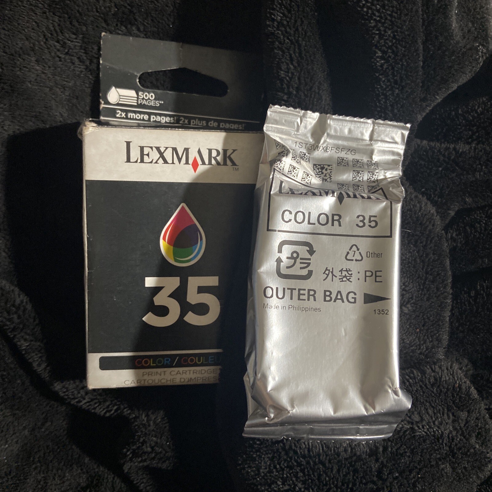 New Genuine Lexmark 35 Ink Cartridge Z Series Z1410 Z816 X Series X6350 X8350
