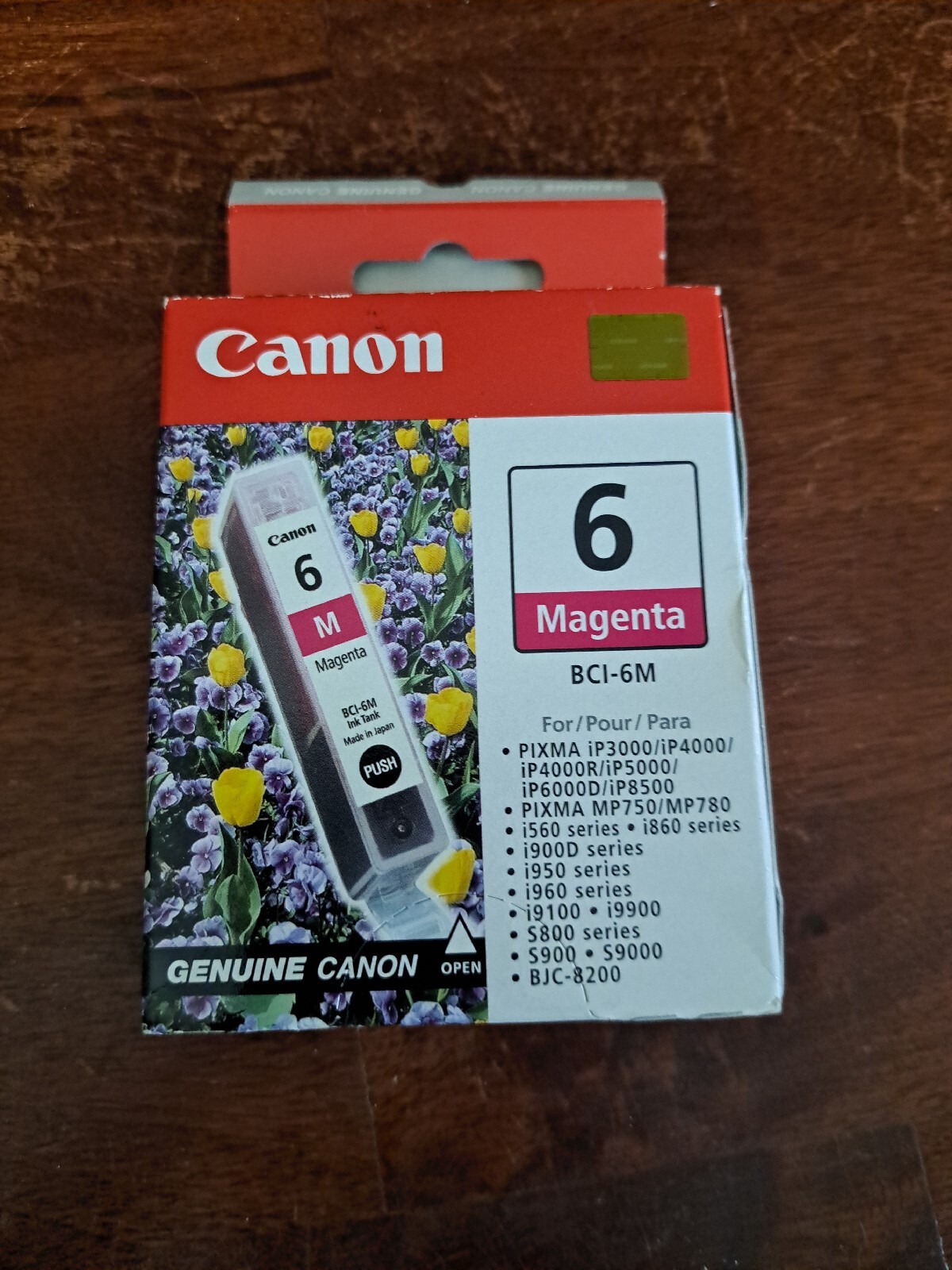 Canon BCI-6M Magenta Ink Cartridge 4707A003 Genuine New