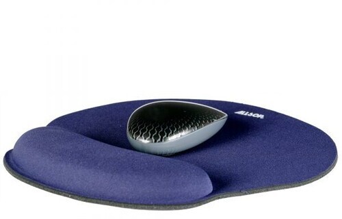 WB    Allsop 30206 Memory Foam Mouse Pad - Ergonomic Wrist Rest Stress (Blue)