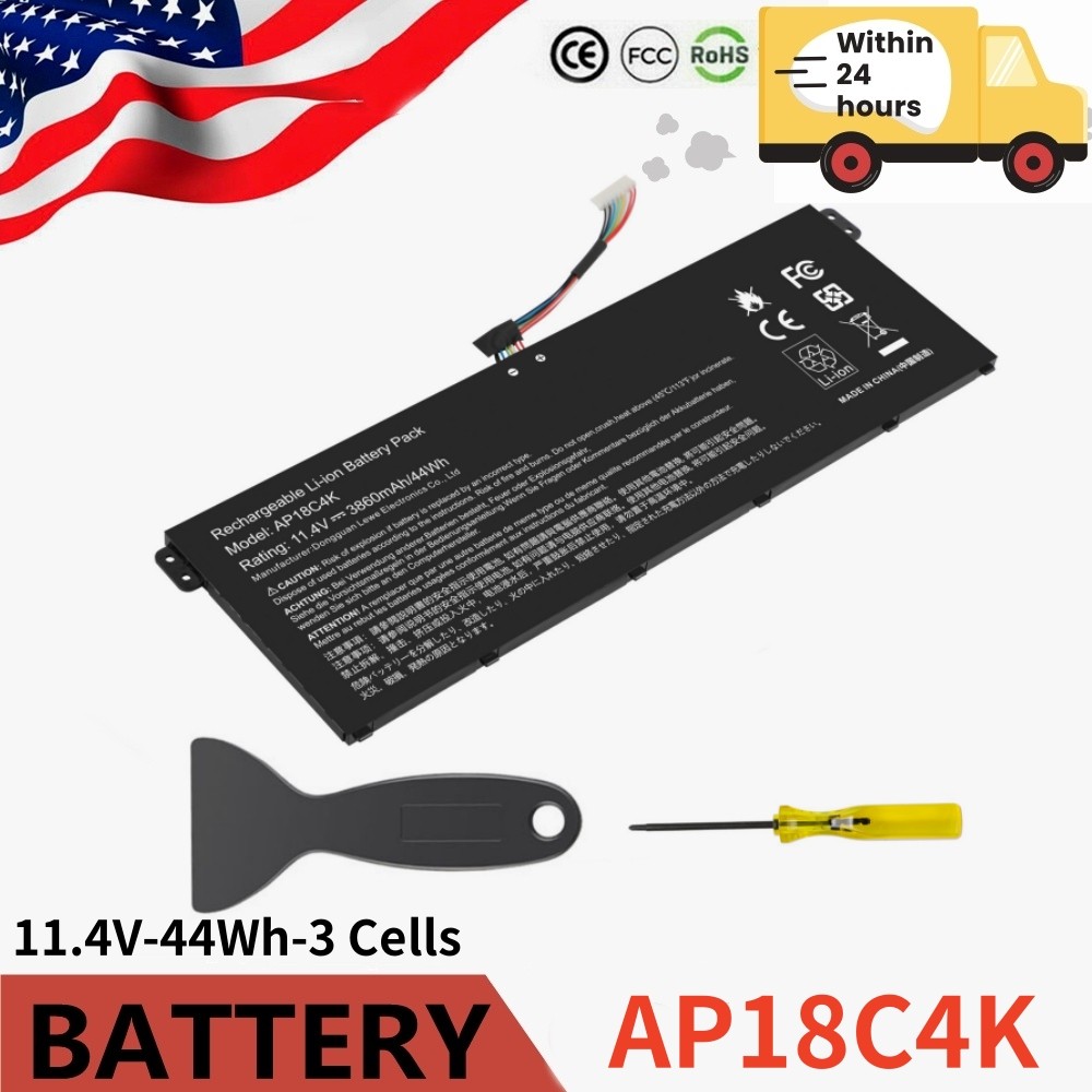 Battery for ACER TravelMate P2 P214-52,P2 P214-53 series 3INP5/82/70 AP18C4K