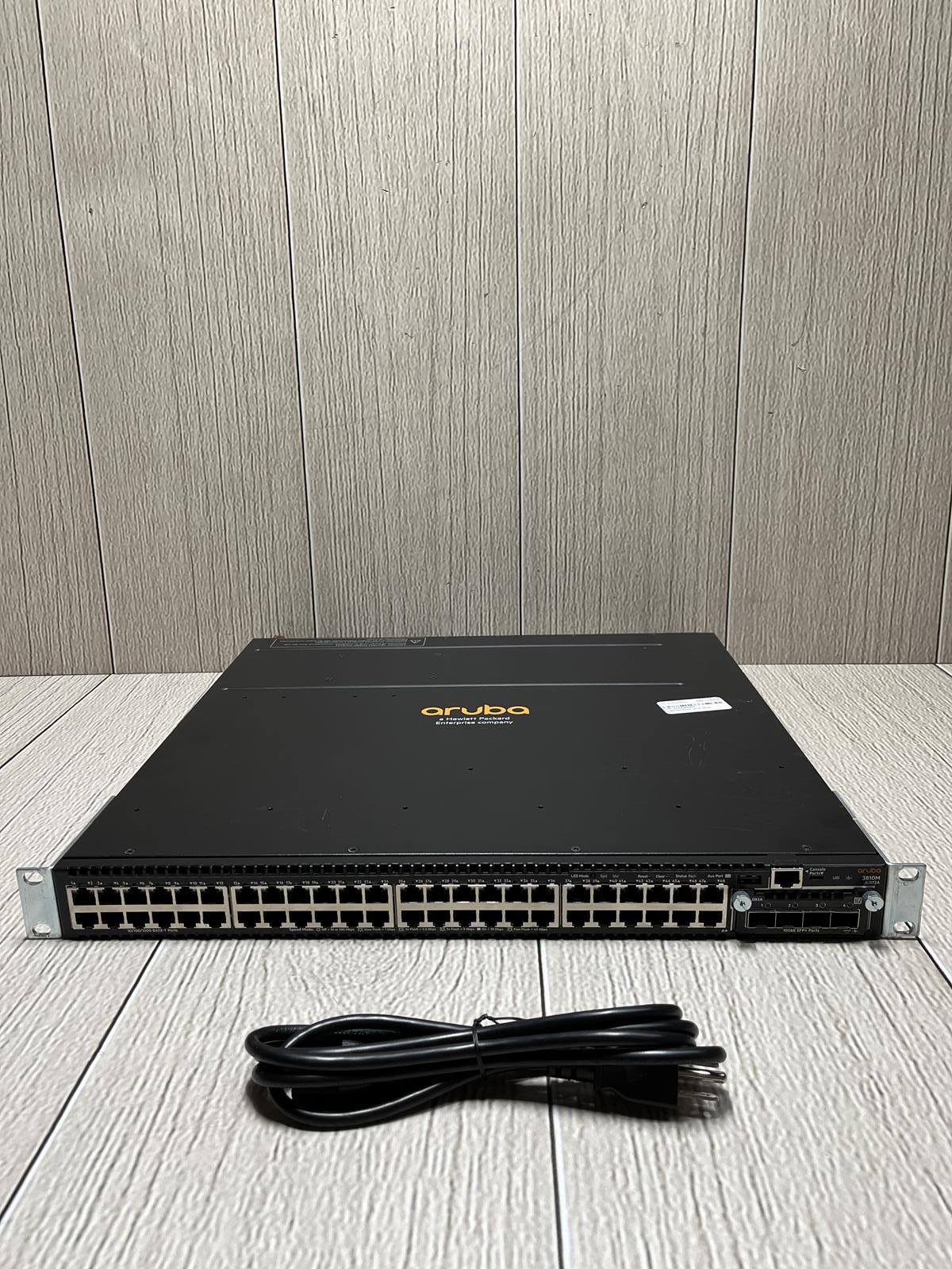Aruba 3810M RSVLC-1408 48P 10Gbe SFP+ Ports
