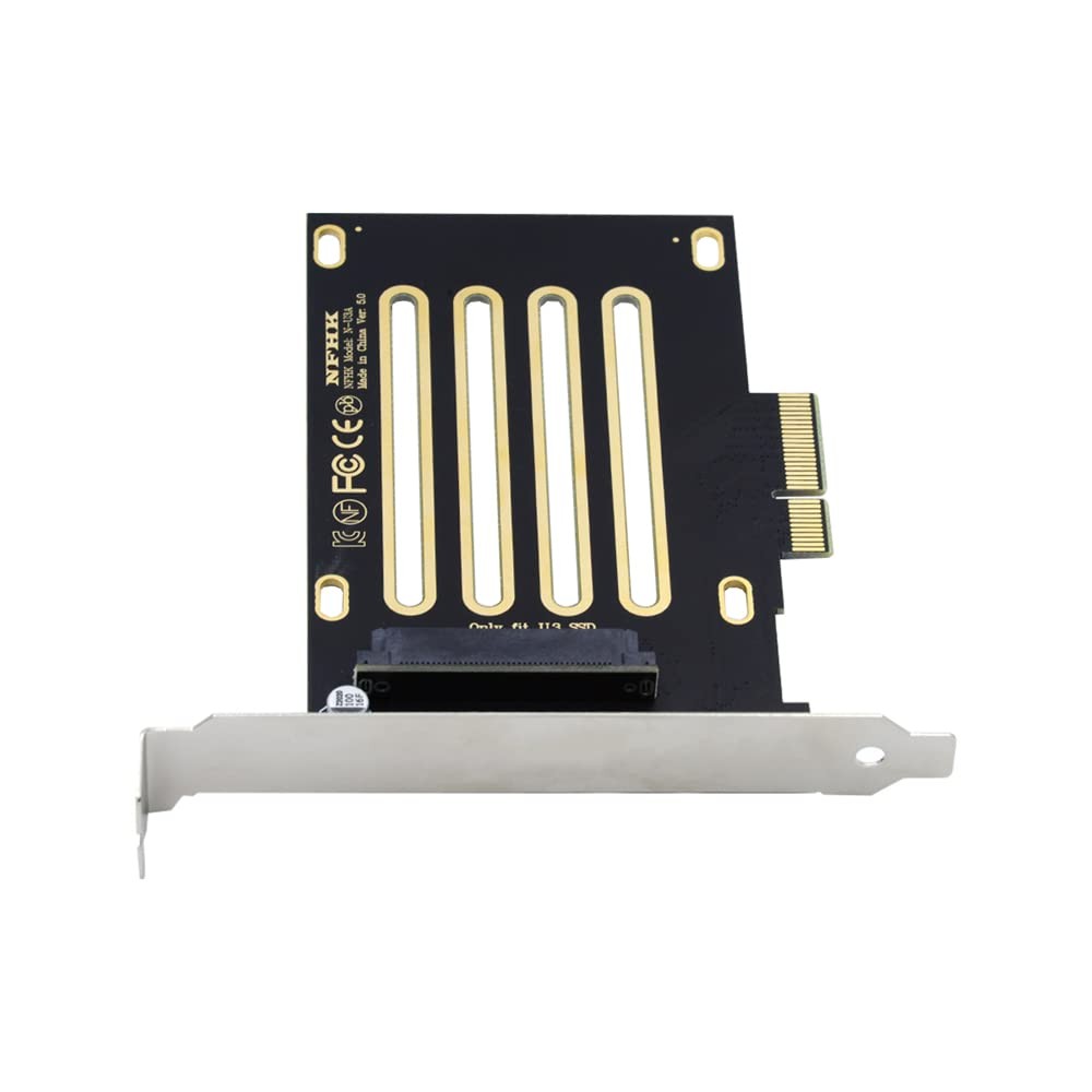 NFHK U.3 U3 Kit SFF-8639 to PCI-E 4.0 X4 Lane Host Adapter for Motherboard...