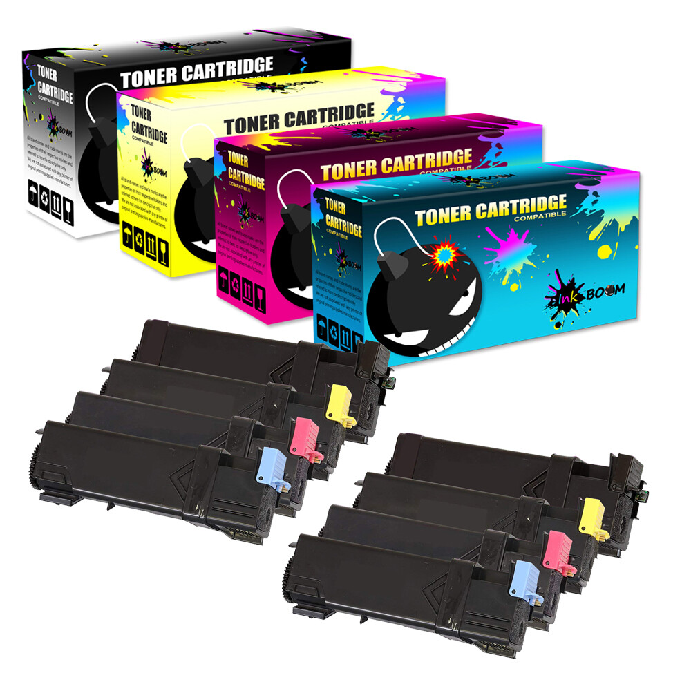 8 Toner for Dell 2150 2155 Color Laer 2150cdn Multi-Function 2155cn 2155cdn