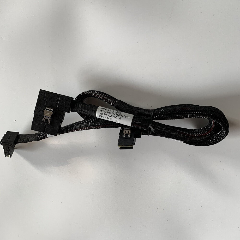 New HP 774615-001 SP#: 782430-001 Wide SAS to Dual Mini SAS Cable
