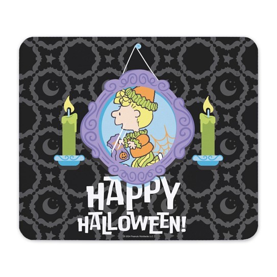 CafePress Peanuts Happy Halloween Sally Portrait Mousepad  (1223863324)