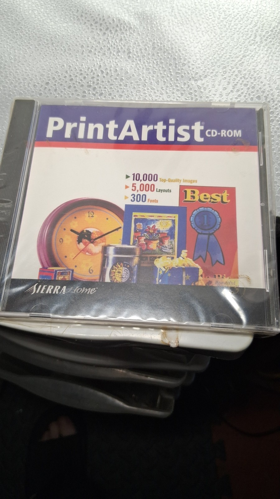 SierraHome PrintArtist Desktop Publishing (DTP) Software CD-ROM