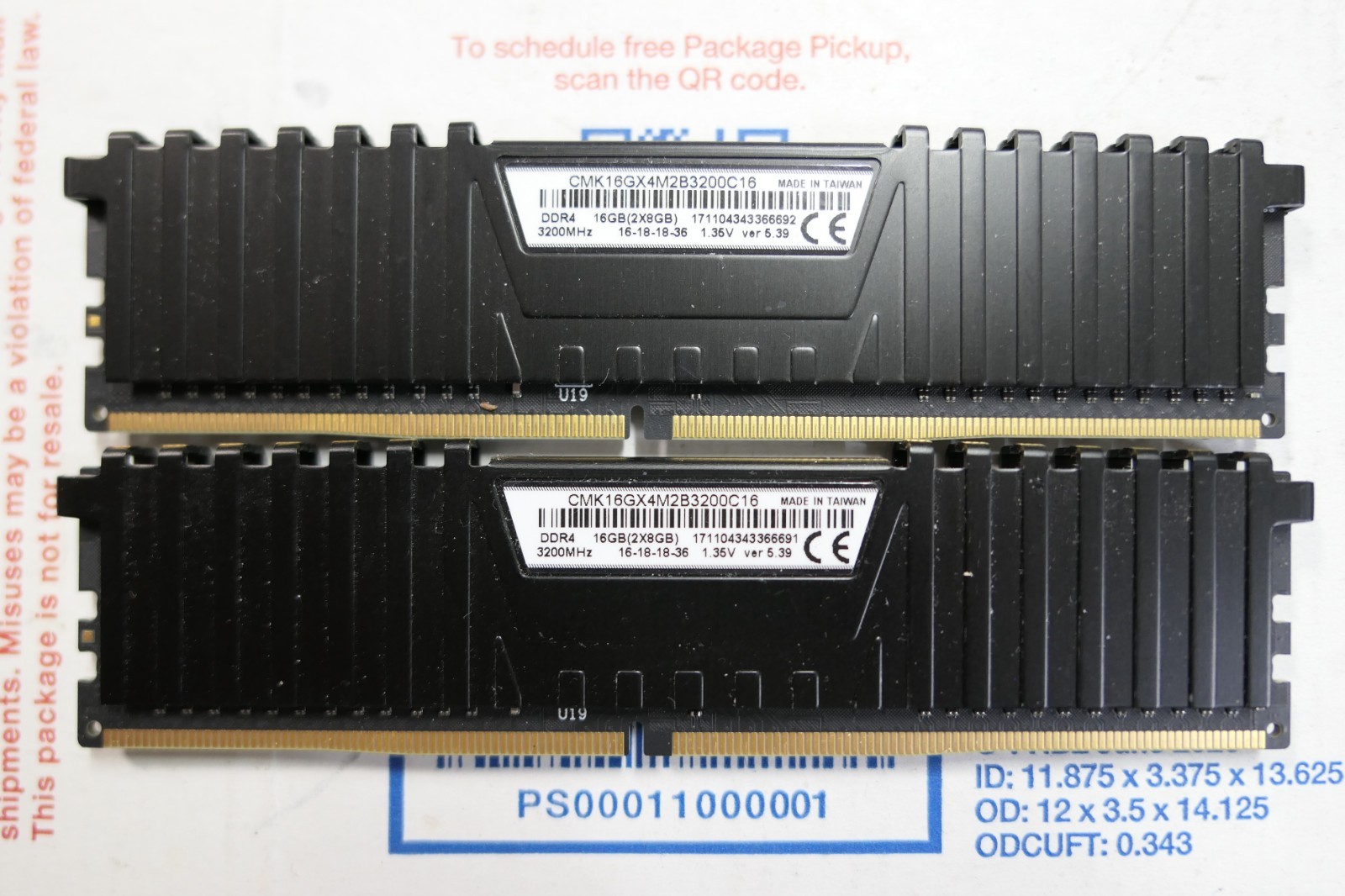 Corsair Vengeance LPX 16GB (2x8GB) RAM DDR4 3000MHz CMK32GX4M4C3000C15