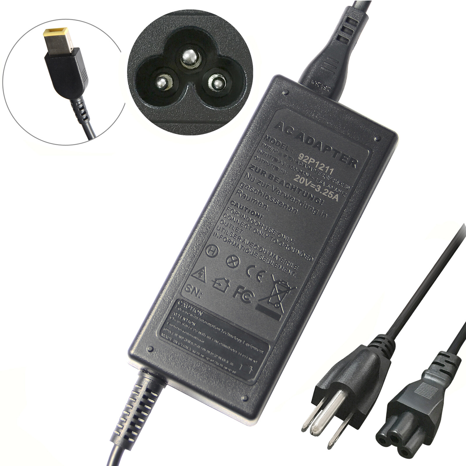 Laptop Adapter Charger Power Cord Supply for Lenovo G40-80 G50-45 G50-80 G70-35