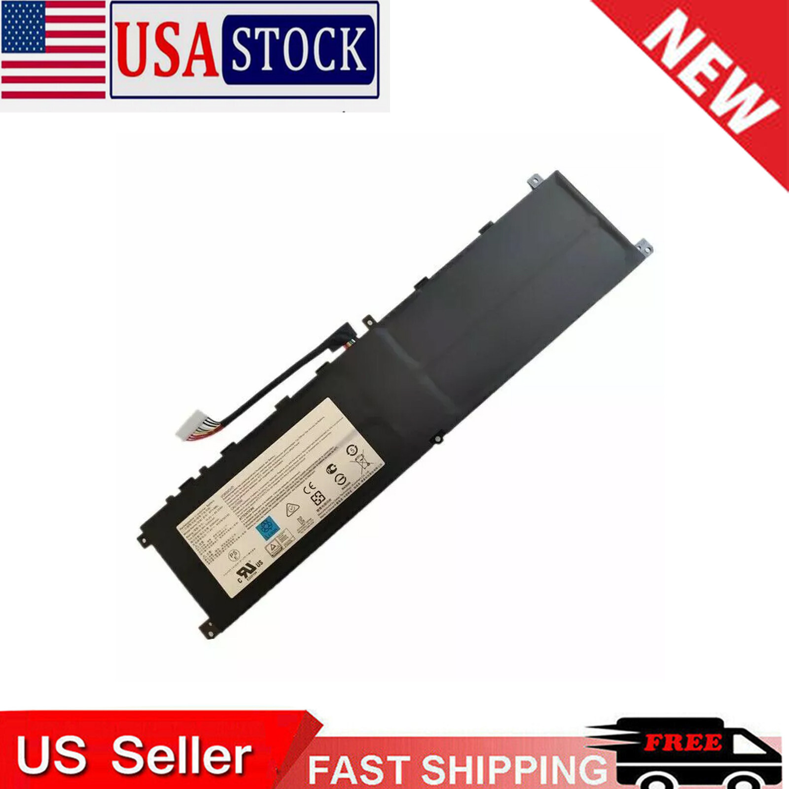 Gaming Laptop Battery BTY-M6L for MSI GS65 GS75 Stealth Thin 8RF 8RE 8SE 8SF 8SG