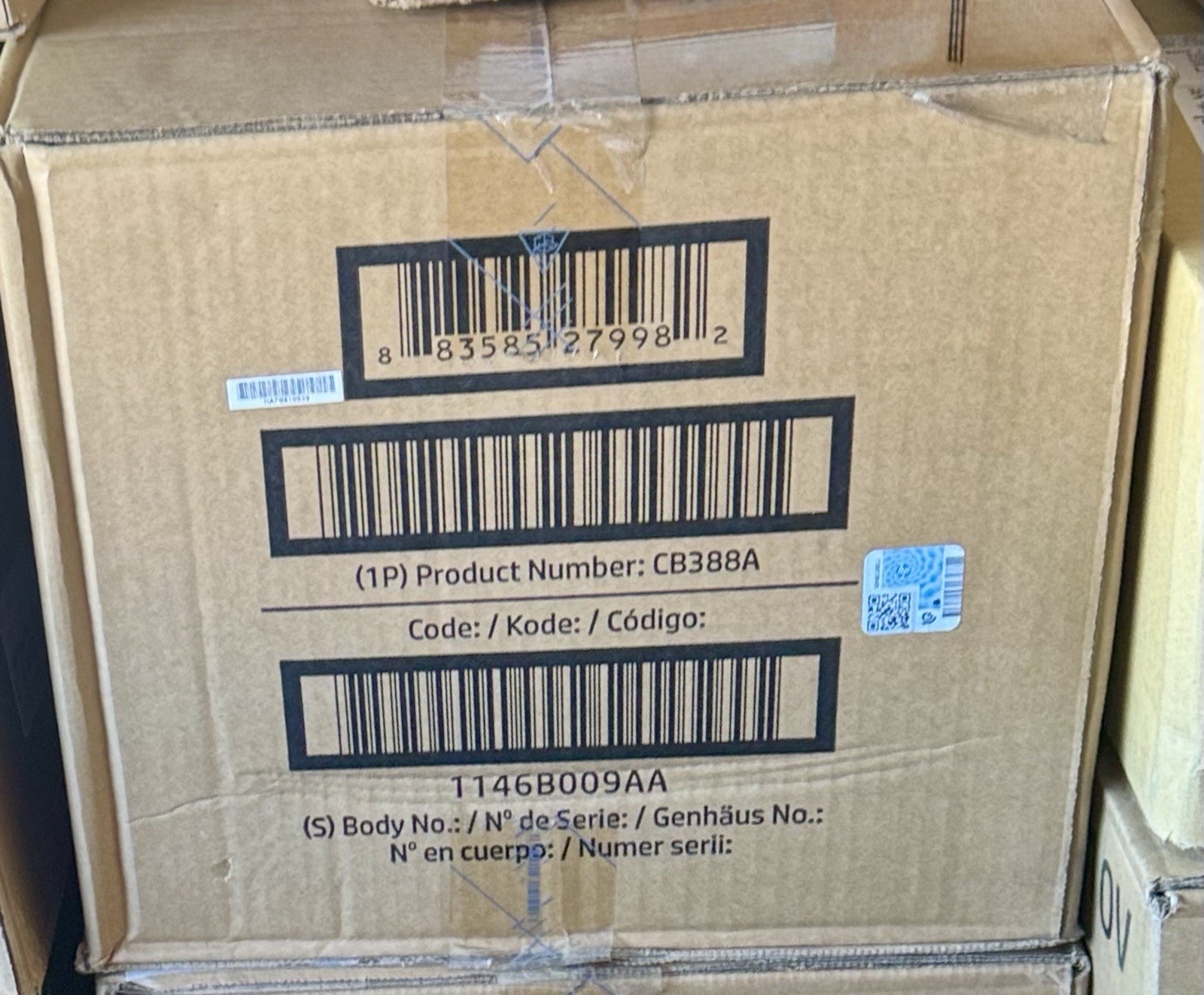 Genuine HP CB388A Maintenance Kit forP4014 P4015 P4515 OEM Factory Sealed