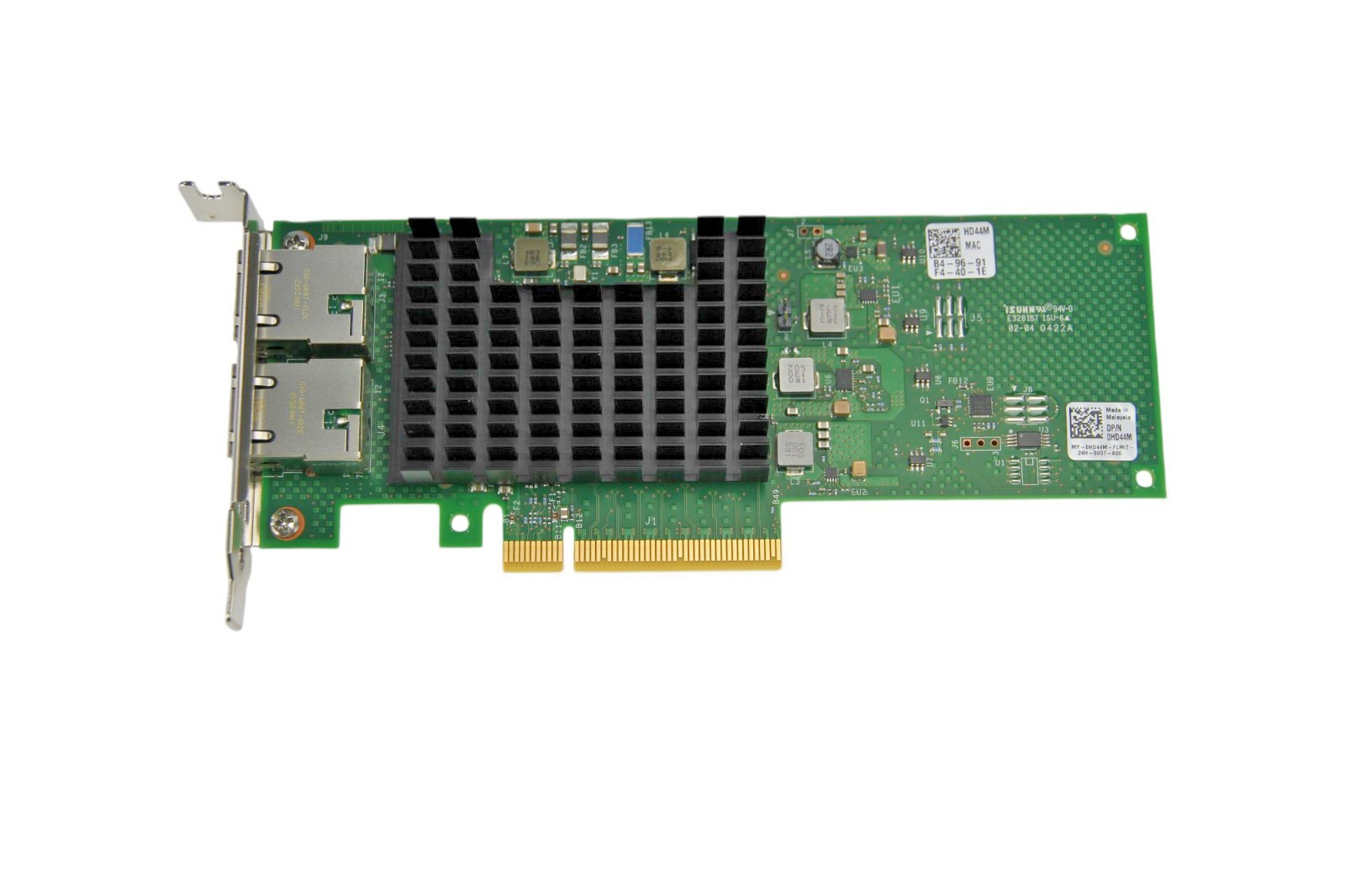 Dell Intel X710-T2L Dual Port 10GbE RJ45 PCIe Ethernet Card LP HD44M