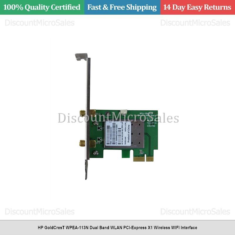 HP GoldCresT WPEA-113N Dual Band WLAN PCI-Express X1 Wireless WIFI Interface