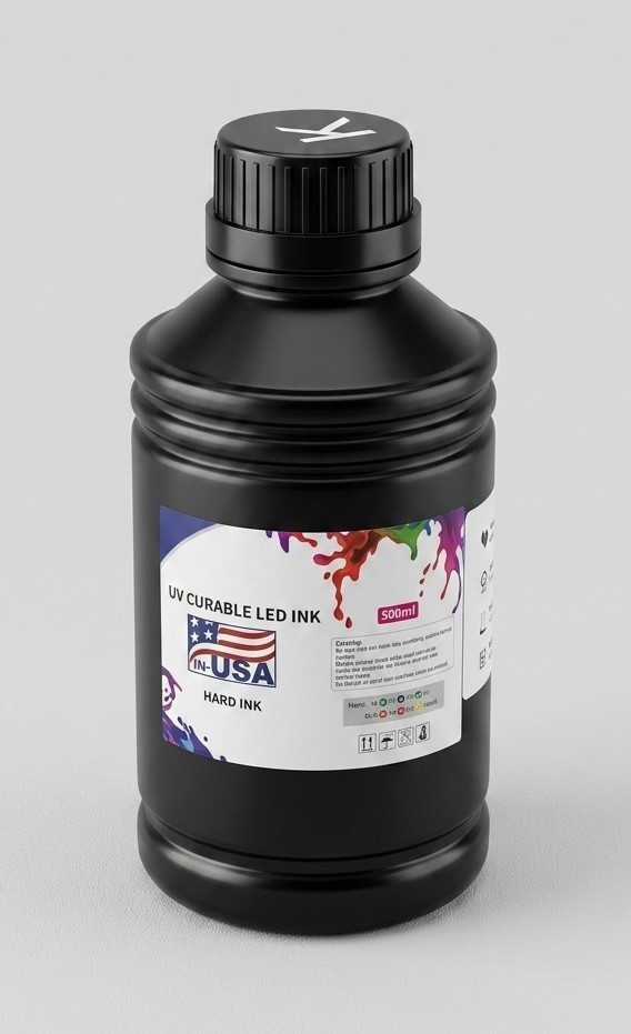 500ML Led UV Curable ink for Flatbed Printer XP600 I3200 L1800 TX800 DX5 DX7