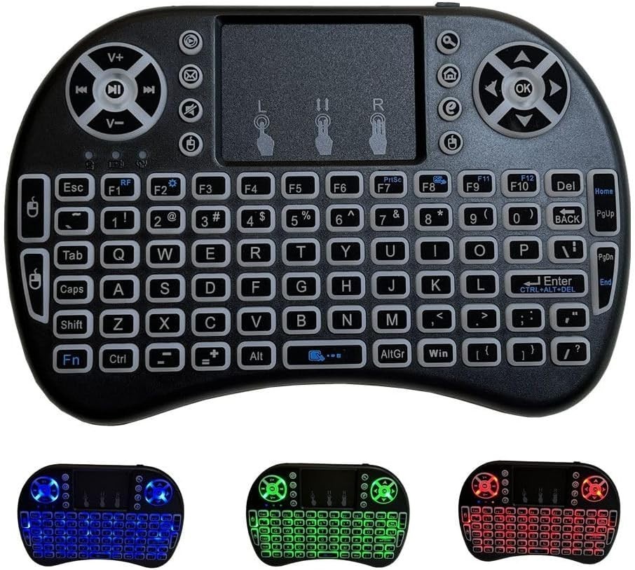 US Mini i8 Wireless Keyboard 2.4G with Touchpad for PC BACK LIGHT Media Box