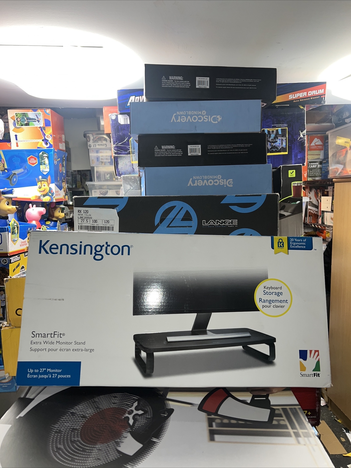 Kensington SmartFit Extra Wide Monitor Stand for up to 27" screens (K52797WW)