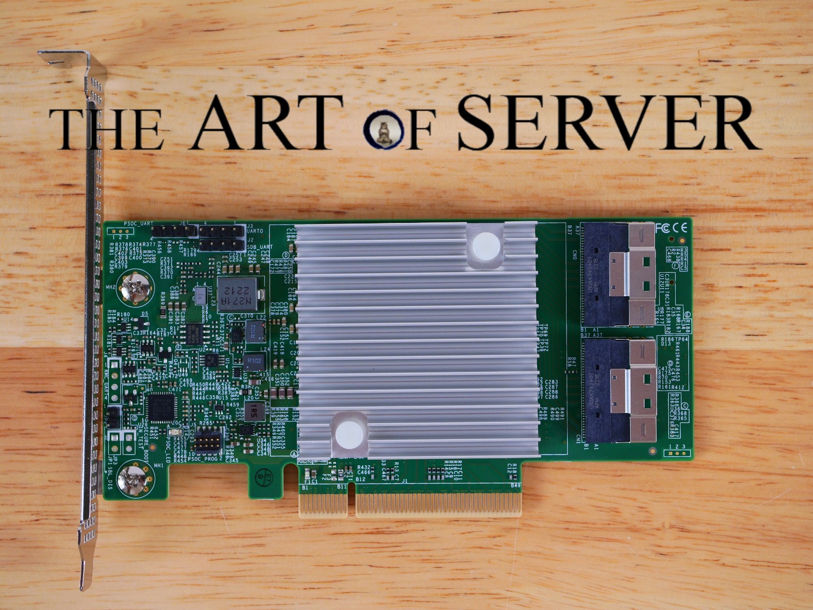 Supermicro AOC-S3816L-L16IT (=9500-16i) 12Gb SAS-3 PCIe 4.0 HBA P33 IT mode