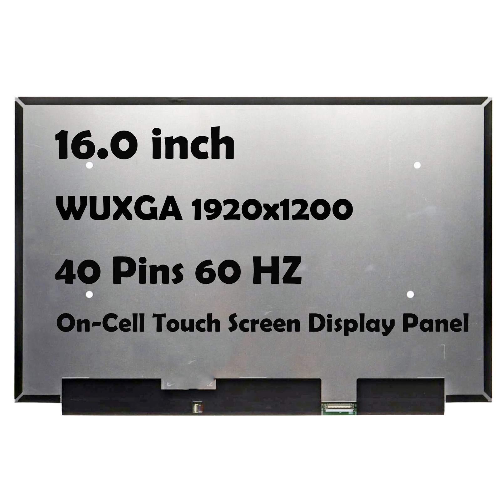 16" for IdeaPad Slim 5 16ABR8 1920x1200 40 Pins LCD Touch Screen Display Panel