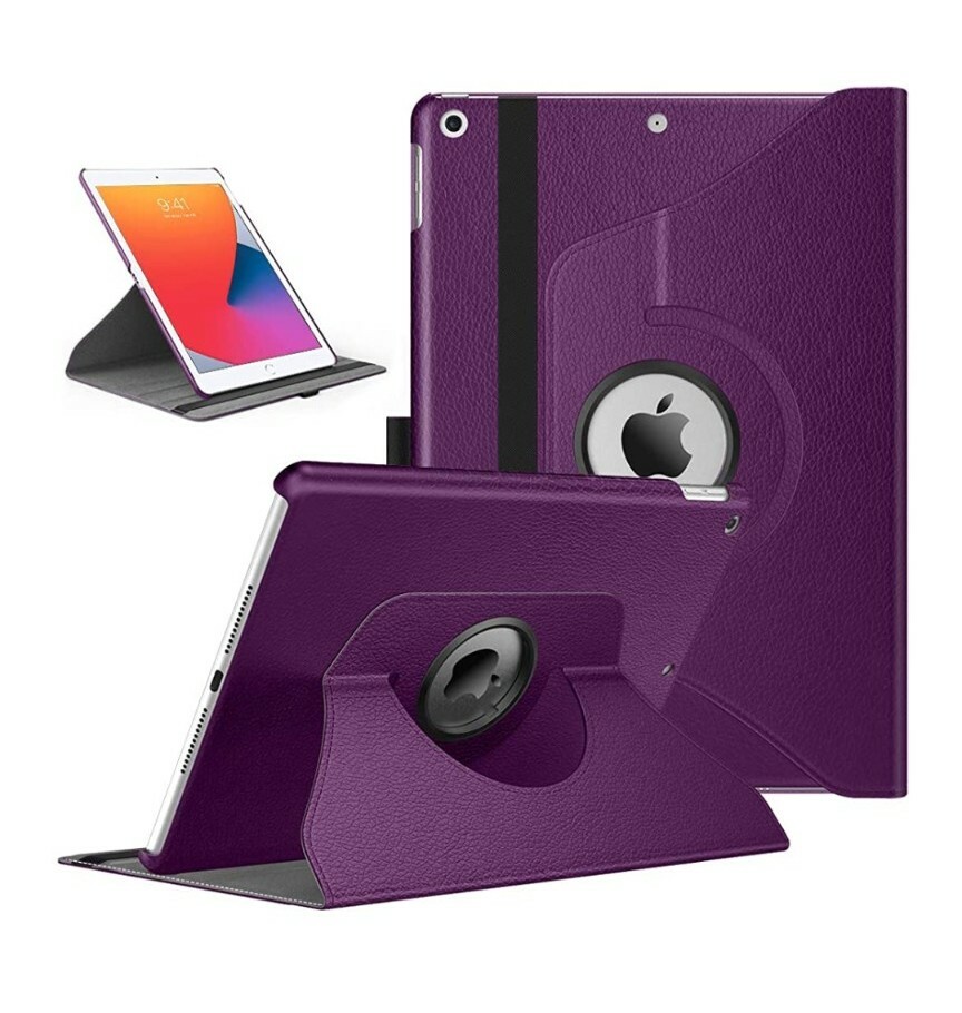 💥🆕💥Timovo (ZQD) 360JK xz Case For Apple iPad 10.2 2019 Purple Cover 
