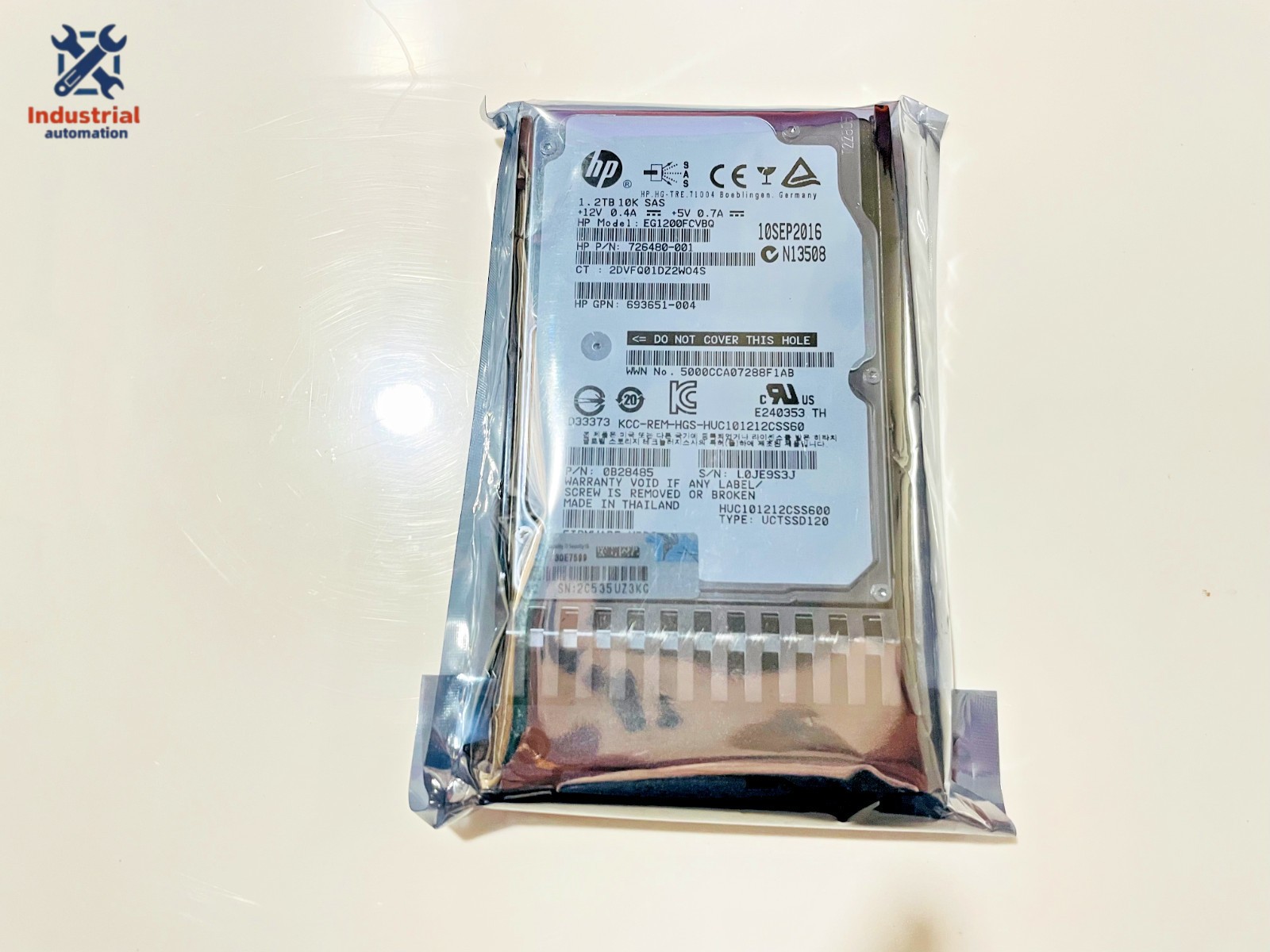 new 693719-001 HPE 1.2TB 6G SAS 10K SFF (2.5-INCH) DP ENT HDD 693648-B21