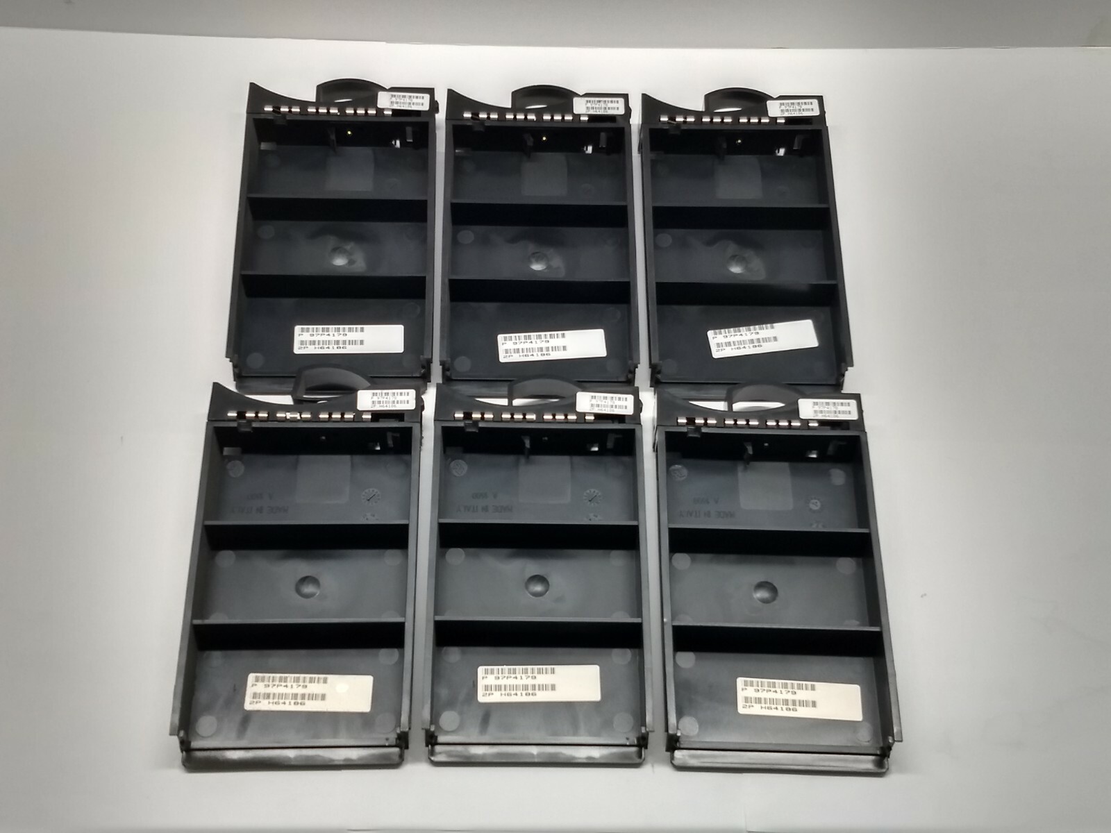 Lot of 6- IBM P97P4178 Disk Drive Blank Filler Caddy 53P5559