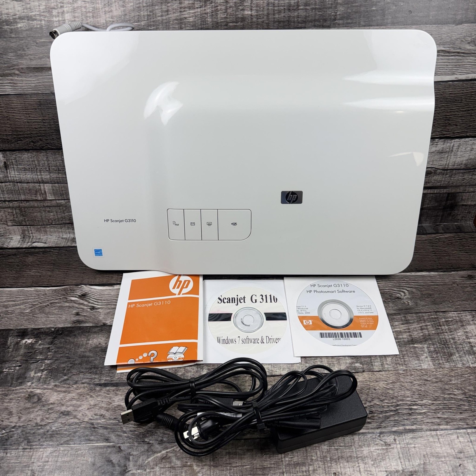 HP Scanjet G3110 USB 2.0 Flatbed Photo Film Scanner White Gray L2698A China