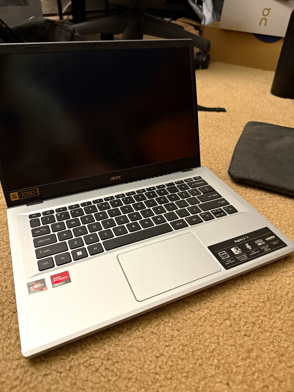 Acer Aspire A314-23P 14" Laptop Ryzen 5 7520U 8GB RAM 256GB SSD