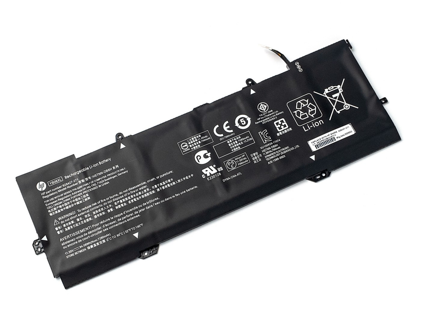 Genuine OEM YB06XL 928427-271 Battery for HP Spectre x360 Convertible 15-CH NEW