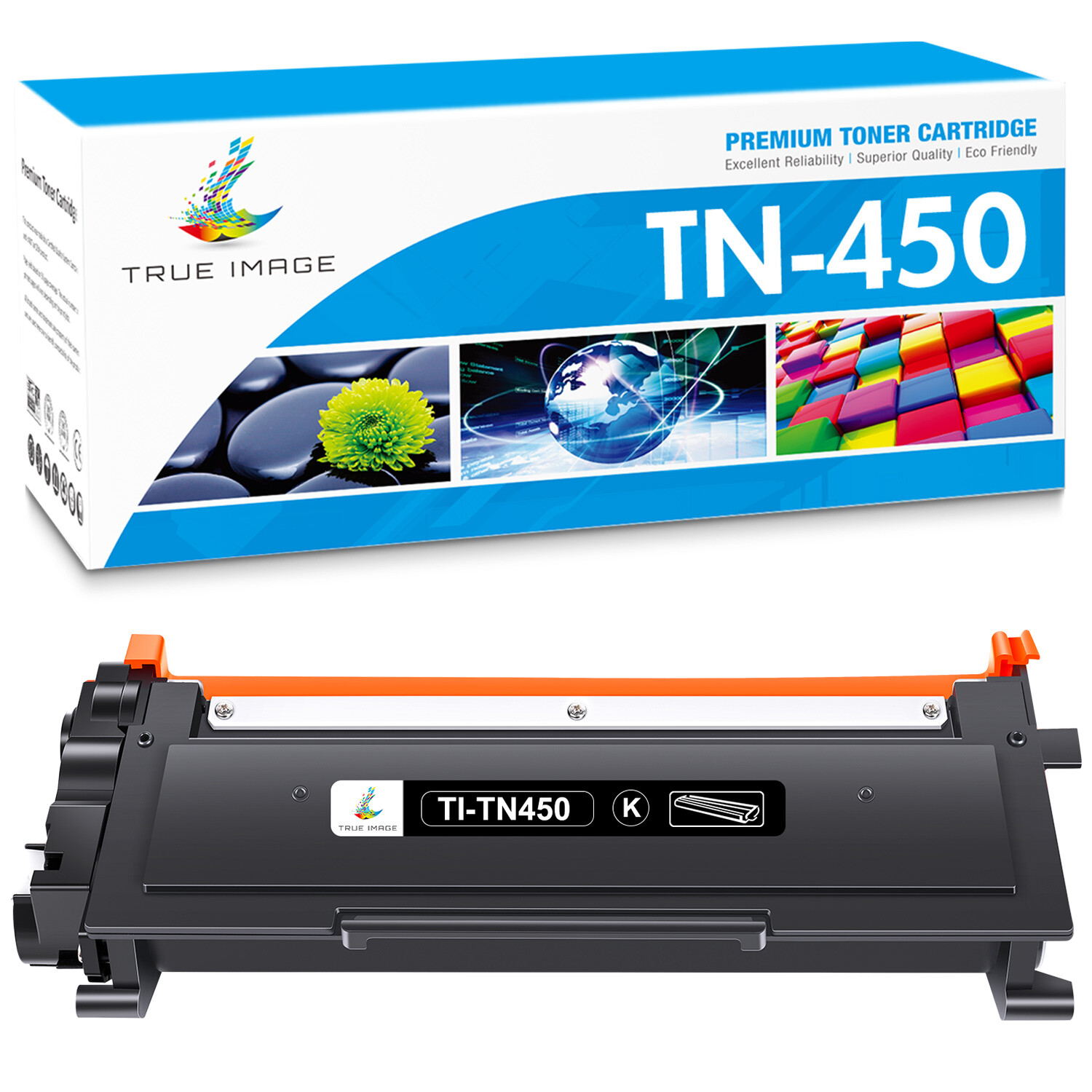 1PK TN450 TN420 Toner Compatible For Brother HL-2240 2270DW 2280DW MFC-7360N