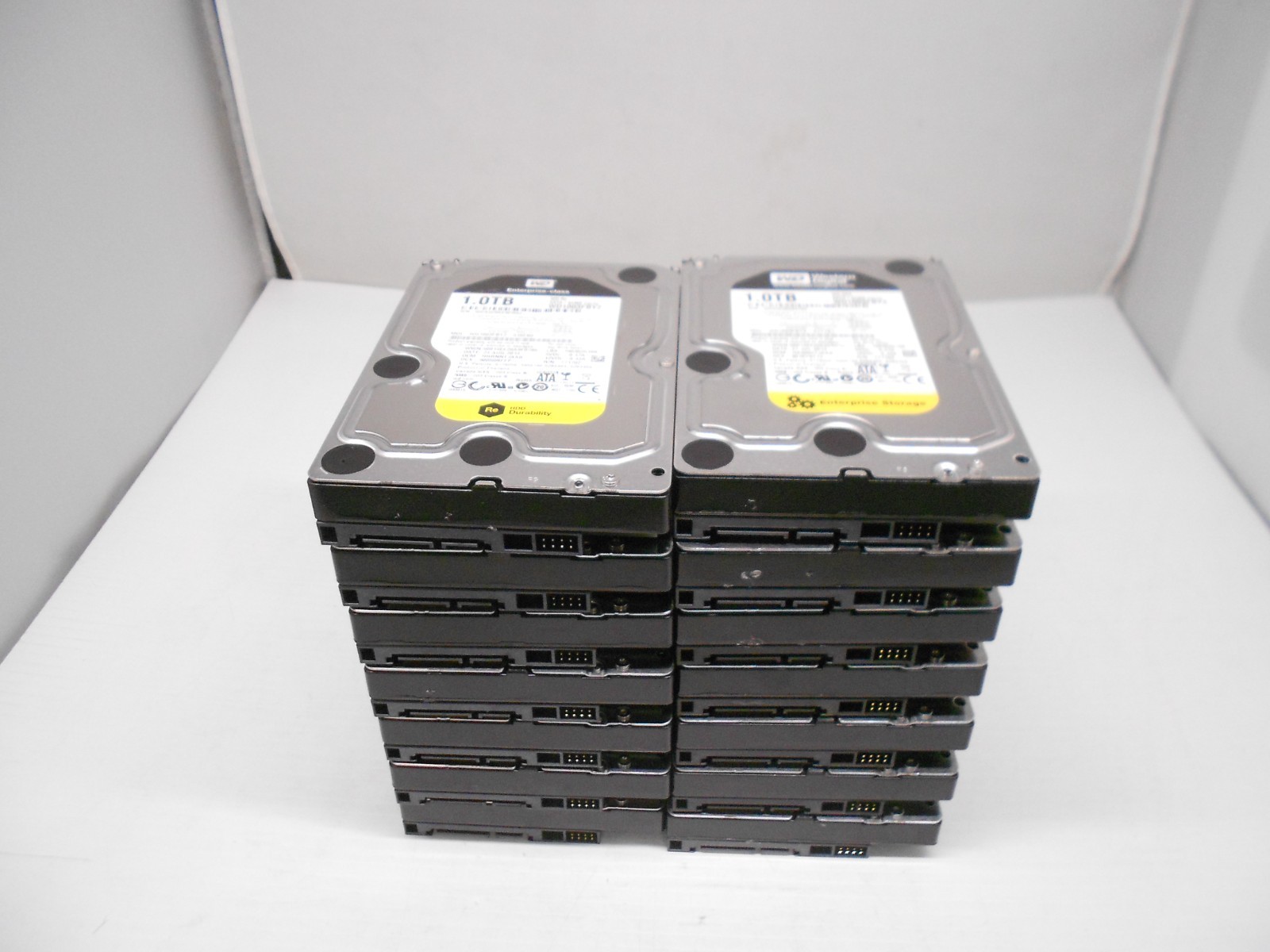 LOT OF 14 Western Digital 1TB RE4 SATA 3.5" Hard Drive PC Desktop wd1003fbyx