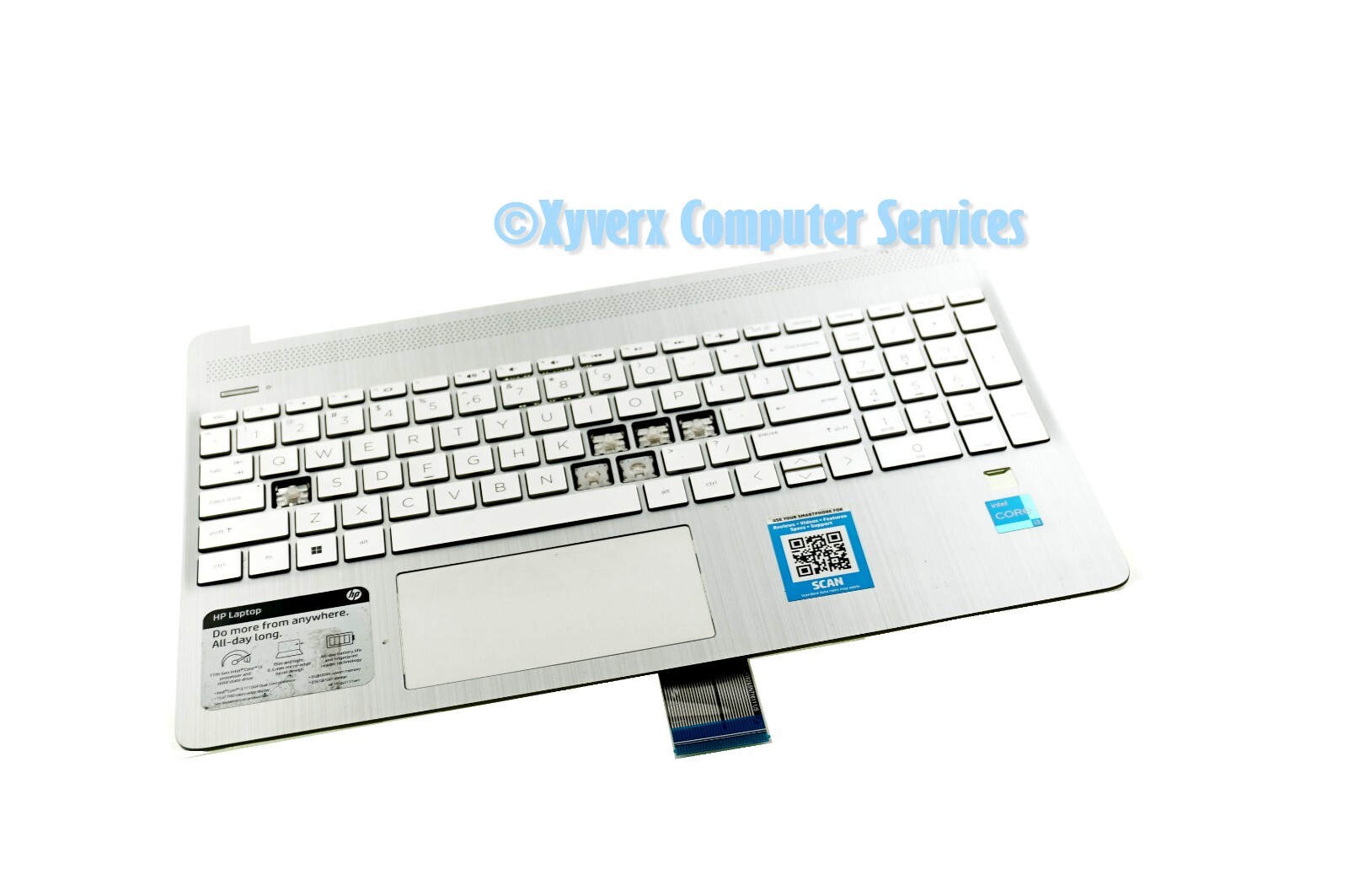 L63578-001 EA0P500702A OEM HP TOP COVER W KEYB 15-DY2131WM (GRD C)(READ)(FC24)