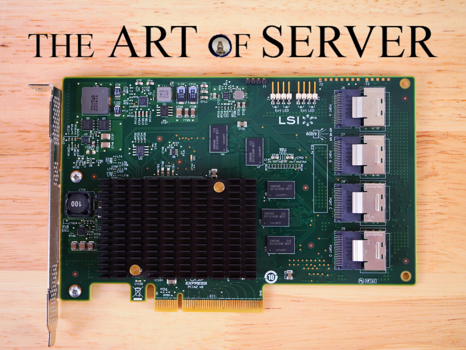 Genuine LSI 9201-16i 6Gbps 16-lane SAS HBA P20 IT Mode ZFS TrueNAS unRAID
