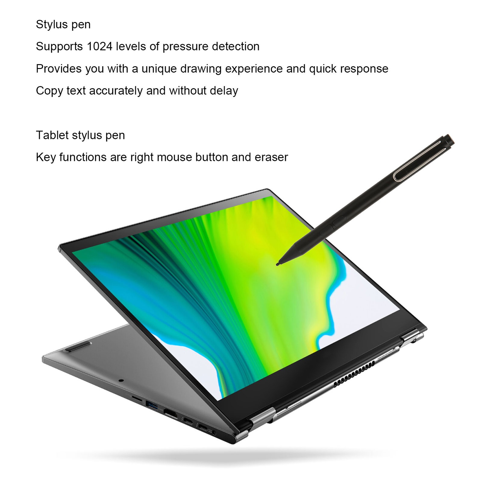 MPP1.51 Stylus Pen 1024 Pressure Levels For For X360 For Pavilion X SUVM