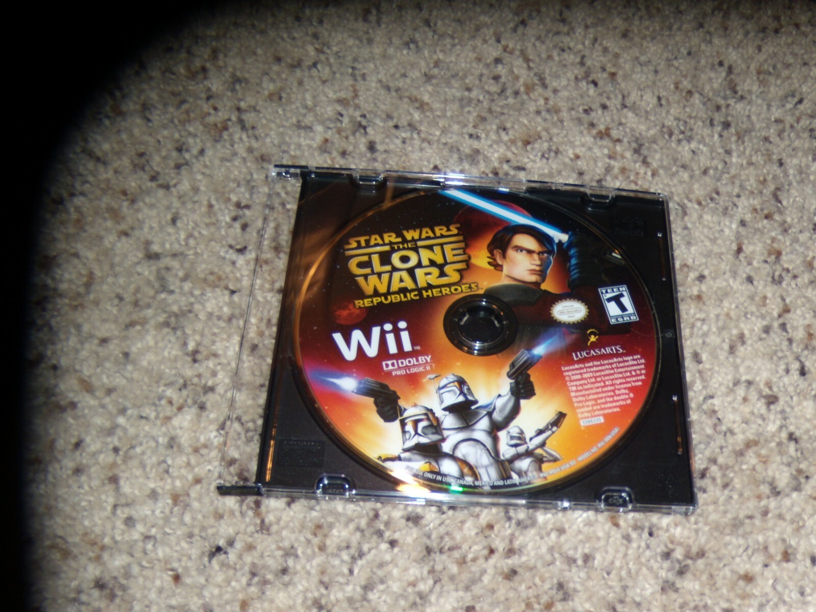 Star Wars The Clone Wars Republic Heroes Wii Game