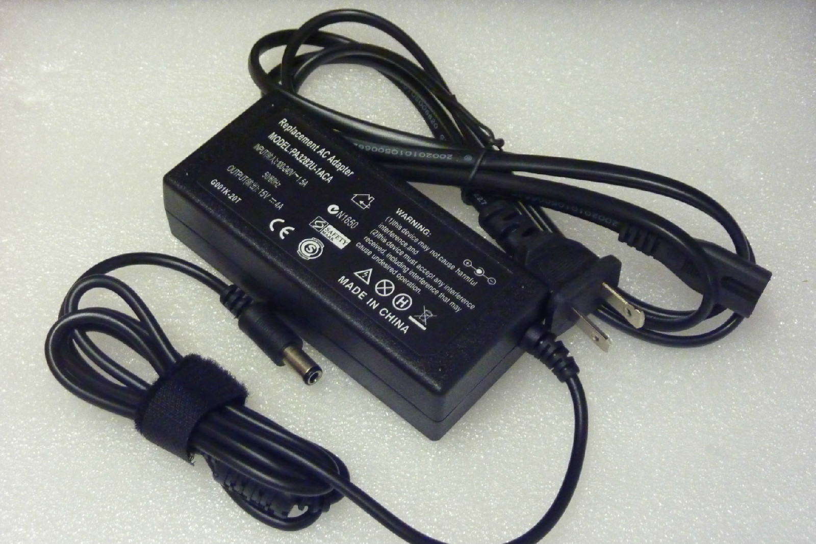 AC Adapter Power Cord Charger For Toshiba Tecra M6-ST3412 A8-EZ8311 A8-EZ8312
