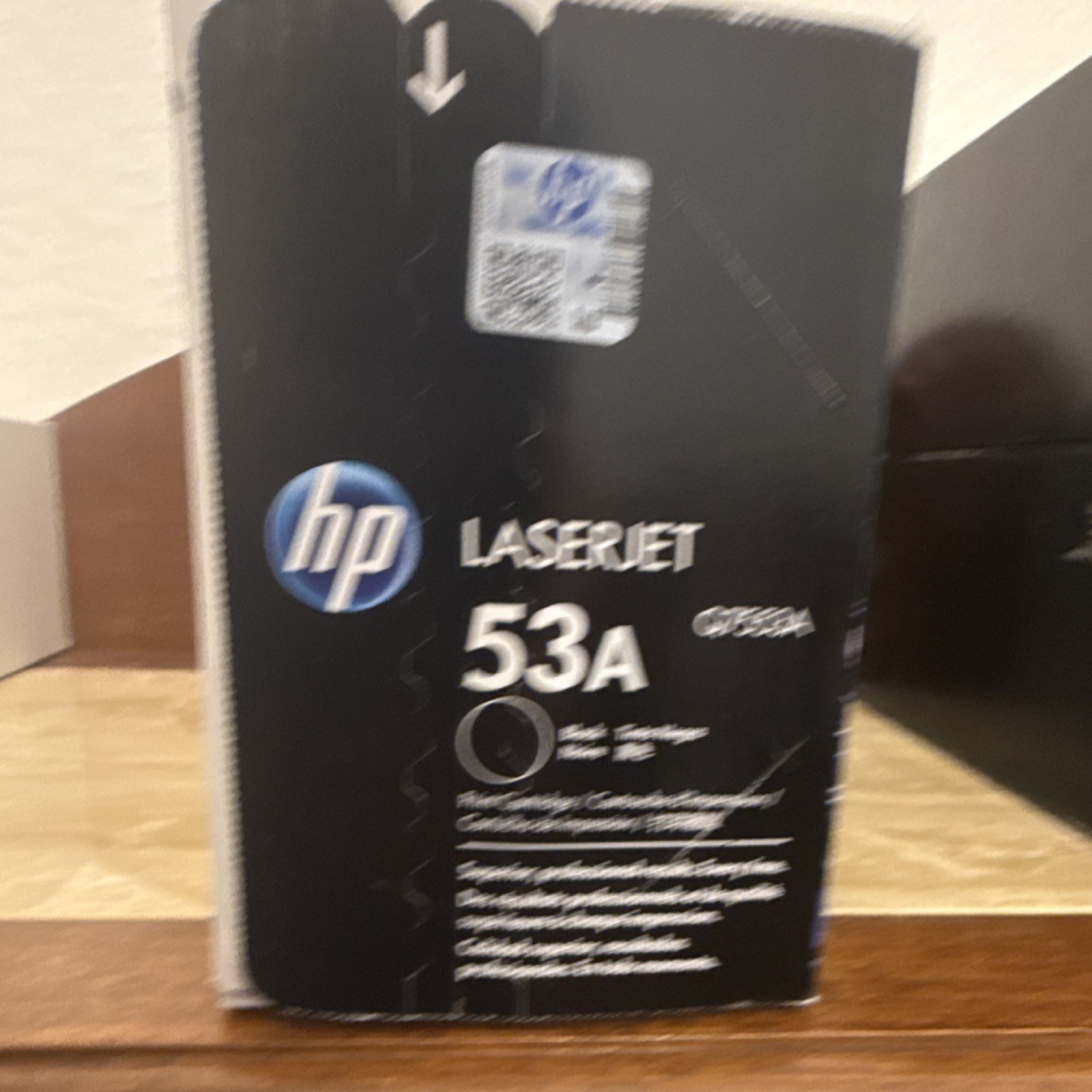 HP 53A Q7553A Genuine Black LaserJet Toner for P2014 P2015 M2727