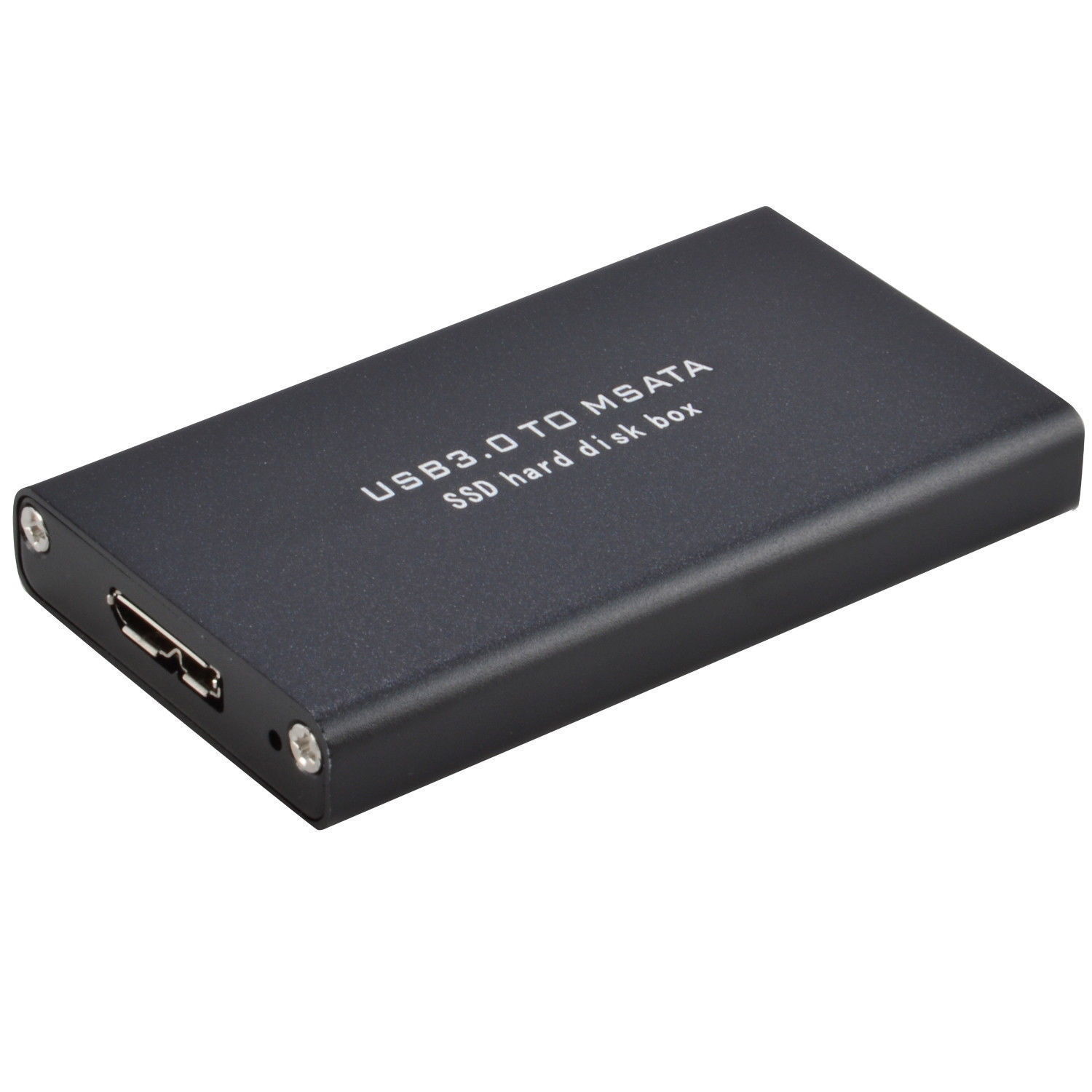 USB 3.0 to mSATA SSD Hard Disk Box Converter Adapter Enclosure External Case New