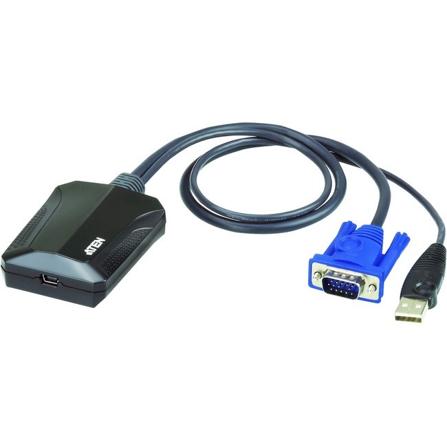 Aten CV211 Portable Laptop USB Console Crash Cart Adapter