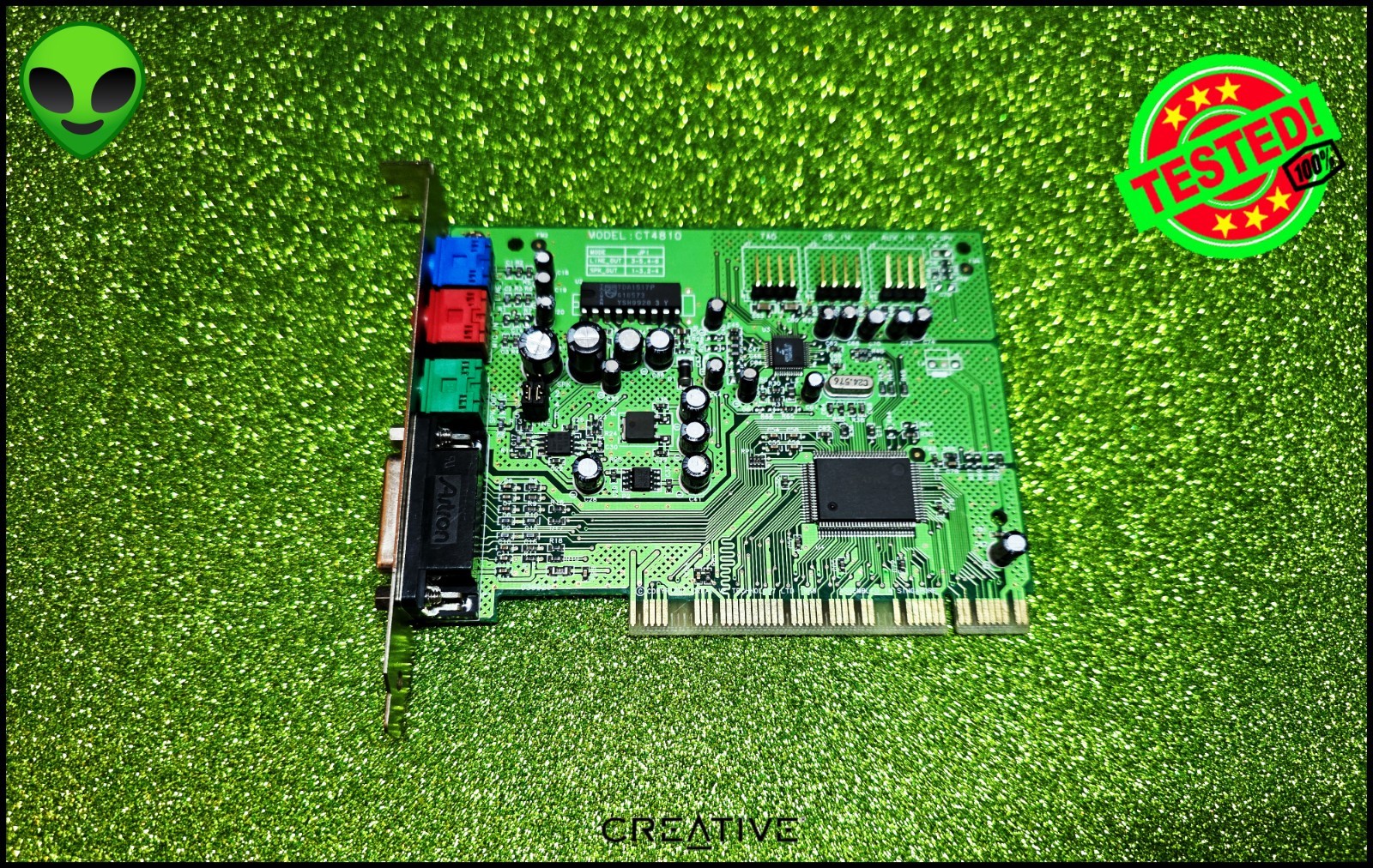 CT4810 Creative Labs SOUND BLASTER Internal Gameport PCI Sound Card