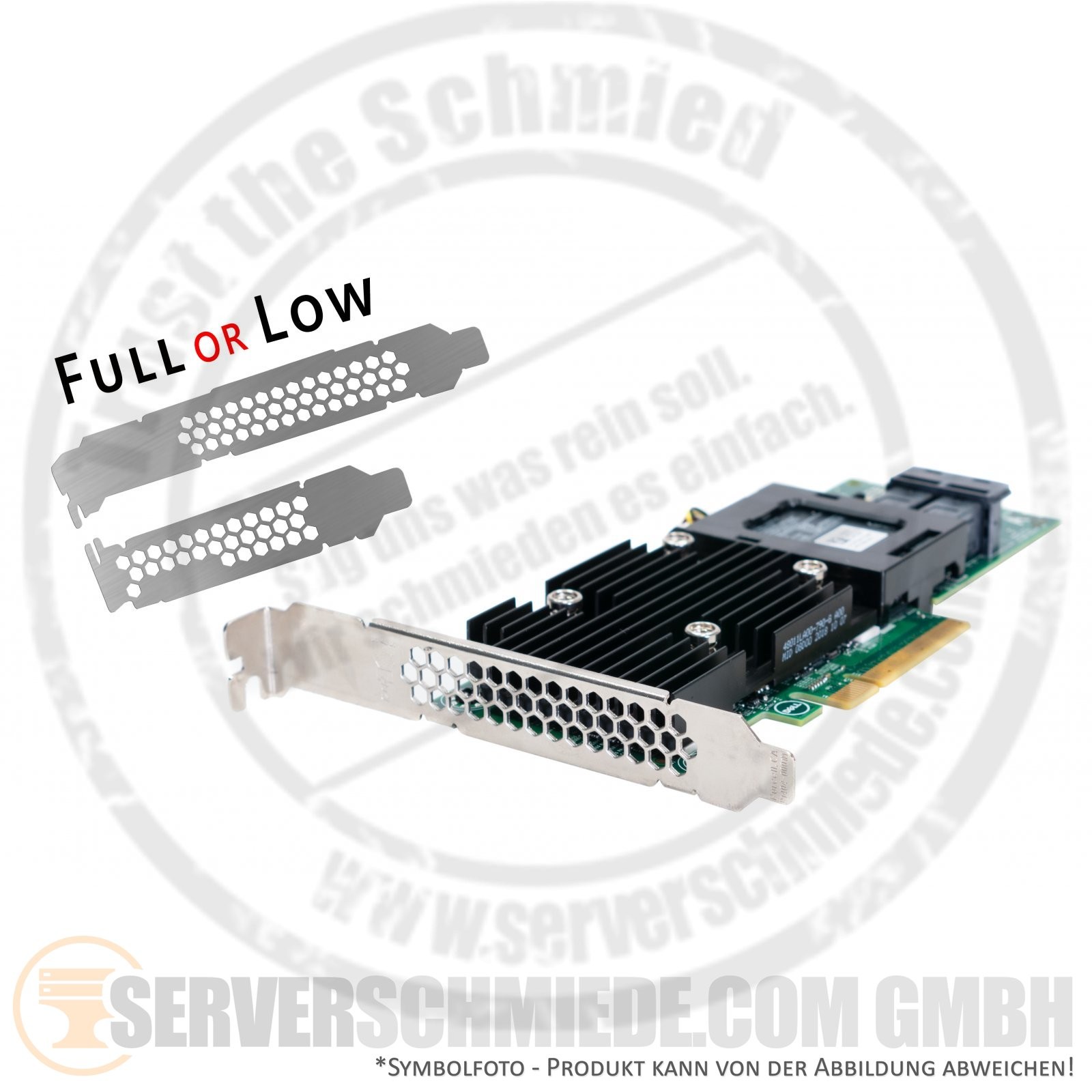 Dell PERC H730p 12G SAS 2GB Dual Port SFF-8643 PCIe x8 Controller Raid 0,1,10,5,
