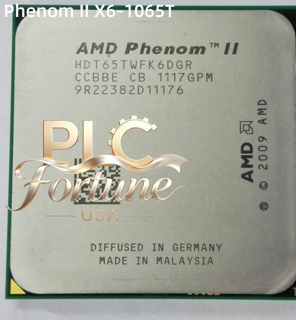 Used AMD Phenom II X6-1065T CPU Six-Core 2.9GHz 6M 95W Socket AM3 Processor