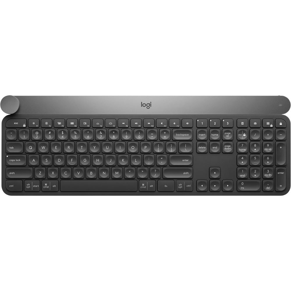 Logitech Craft Advanced Wireless Keyboard-Dark Grey Aluminum (UG) (/RT6-12234...