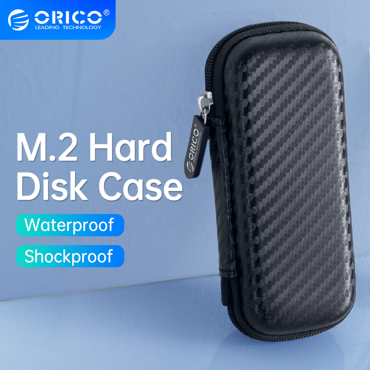 ORICO M.2 Hard Disk Case HDD Storage Protection Bag for External M.2 Hard Drive