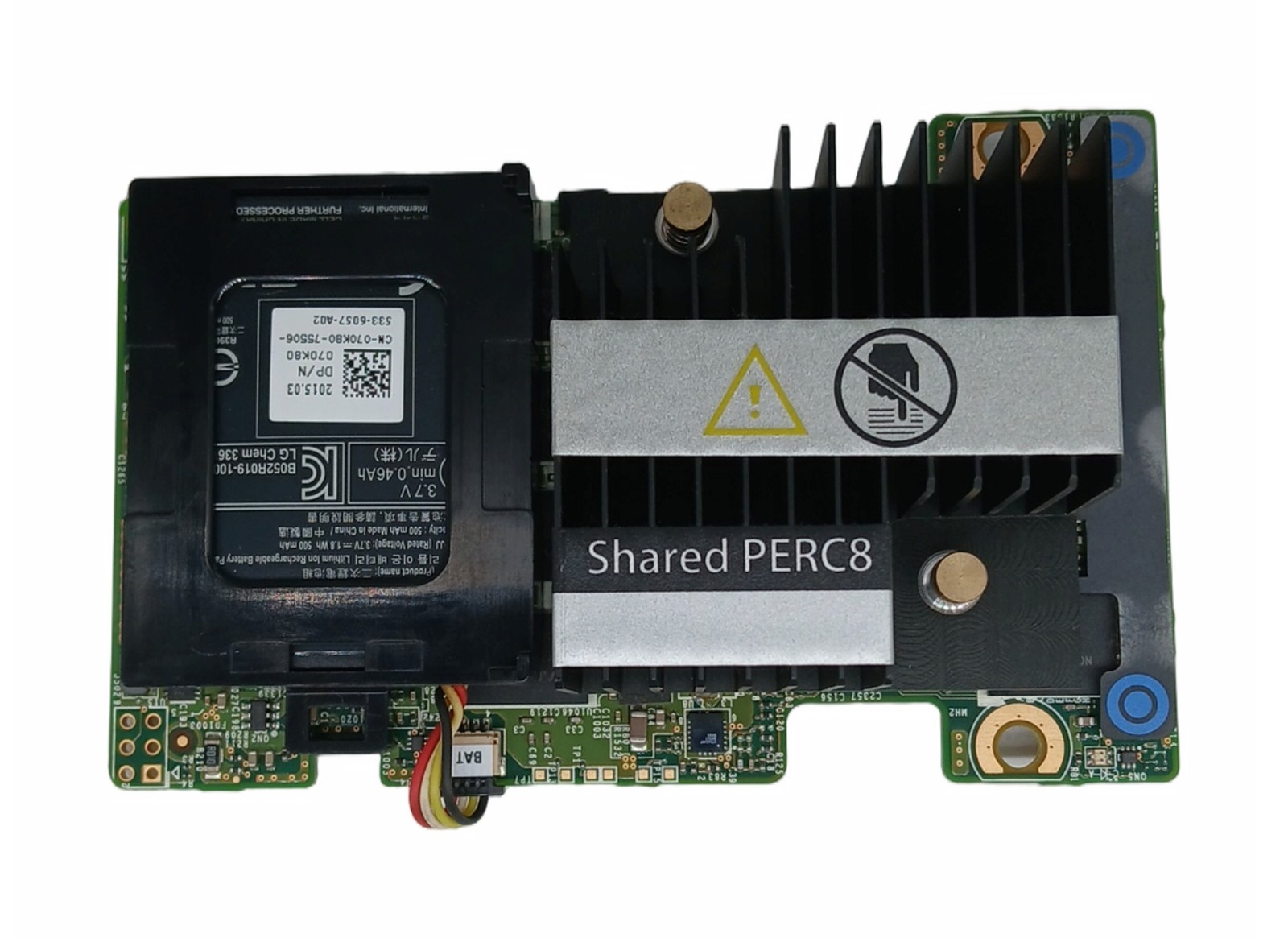 Dell Shared PERC8 1GB Mini Mono SAS 6G P3WV4 RAID Controller