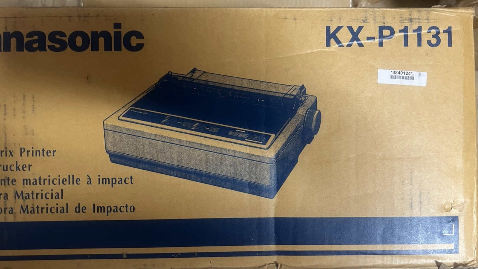 Panasonic KX-P1131 360 x 360 dpi 24 pins Dot Matrix Printer